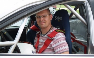Kondella Péter – Bagdány István, Honda Civic Type R az Eger Rally-n.