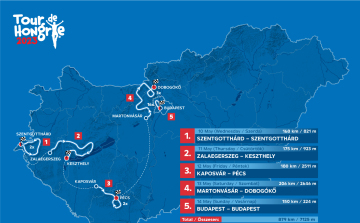 Tour de Hongrie: Tolna vármegyén is áthalad idén a mezőny 