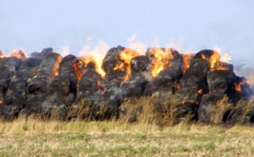 Körbálák égtek Regölyben