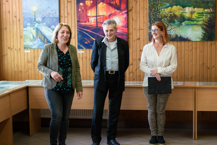 Megnyílt Hosszú György festőművész kiállítása