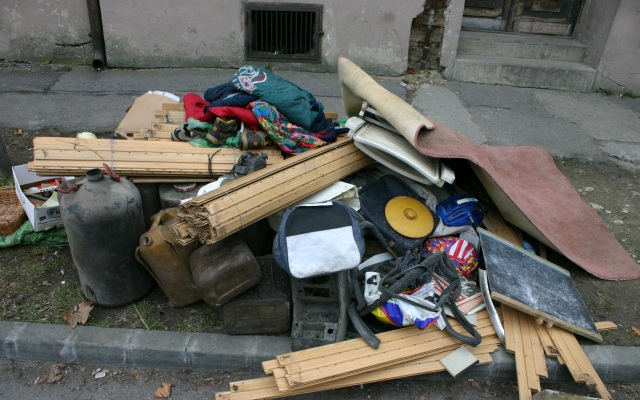 Tavaszi lomtalanítás Tamásiban