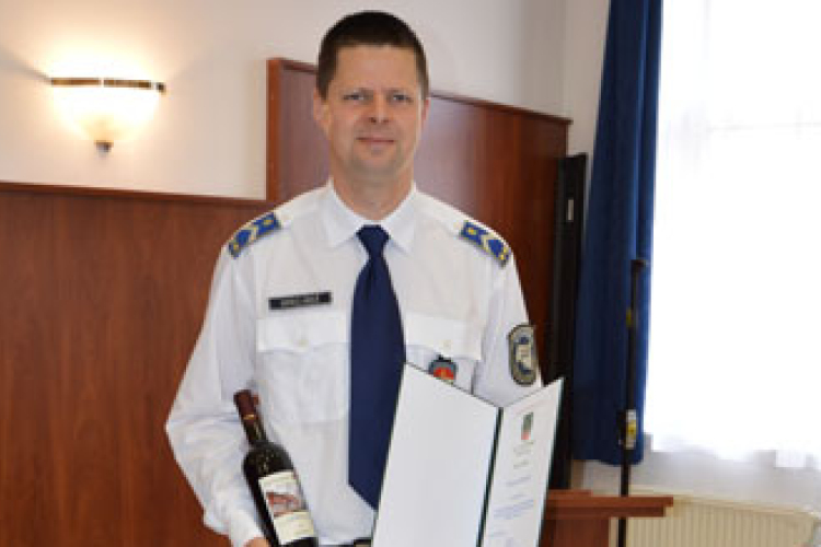 Kovács László lett az év rendőre Tamásiban