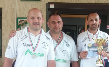 Ezüstérmet szerzett a tamási csapat