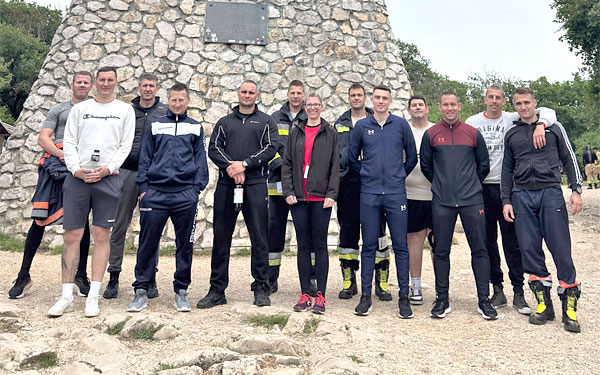 Vármegyénk tűzoltói is helyt álltak a X. Turul Lépcsőfutó Bajnokságon