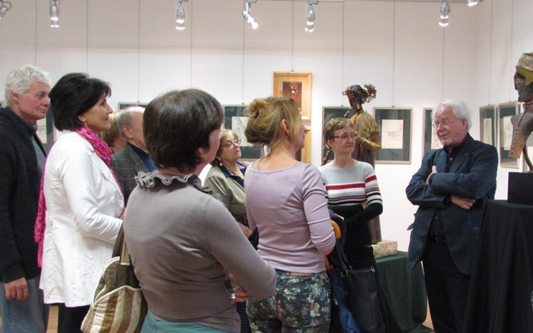 Megnyílt Madarassy István ötvös-szobrászművész kiállítása