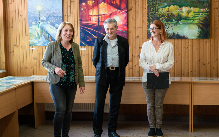 Megnyílt Hosszú György festőművész kiállítása