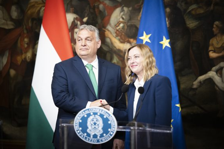 Giorgia Meloni: támogatjuk Magyarország uniós elnökségi programját
