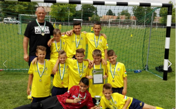 Kupagyőztes U13-asok