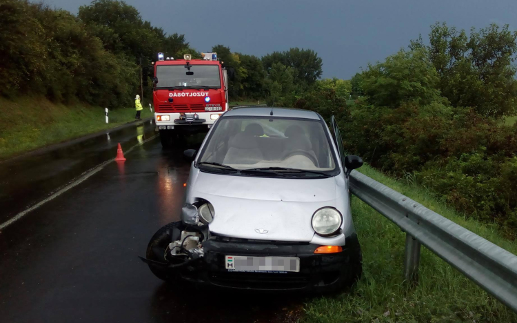 Elöntött pincéhez riasztották a tamási tűzoltókat