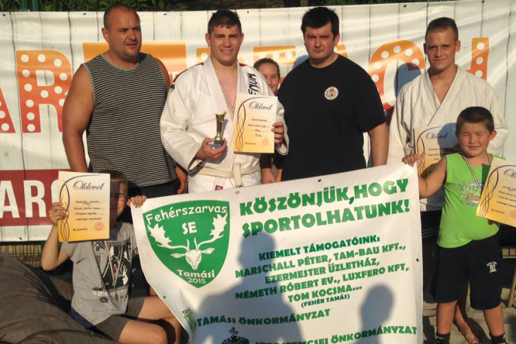 Nemzetközi sambo kupán szerepeltek a Fehérszarvasok