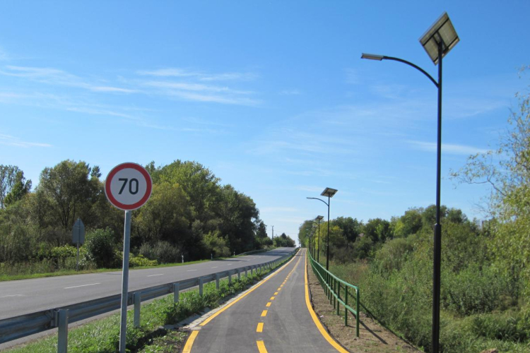 Fejlesztik a városban a kerékpár-úthálózatot