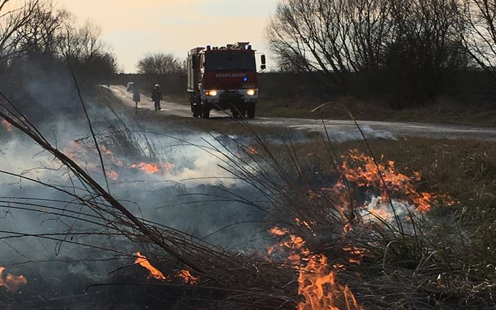 Egyre több a szabadtéri tűz 