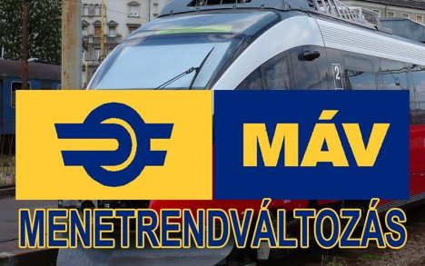 Menetrend-változás jön a MÁV és a Volánbusz járatainál 