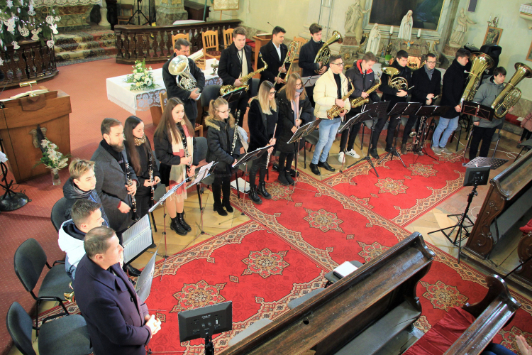 Karácsonyi zenei áhitatot tartottak 