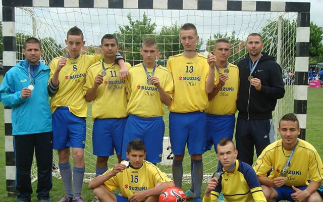 Ezüstérem a Telekom Kispályás Labdarúgó Diákolimpián