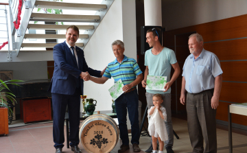 Bálizs István kékfrankosa lett a város bora
