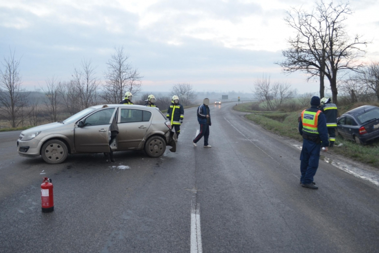 Baleset Simontornyánál