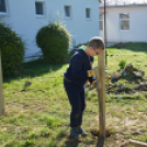 Készül az Aranyerdő óvoda kerítése