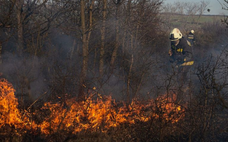 Tűzeset miatt csökkentett sebességgel közlekednek a vonatok az érintett területnél