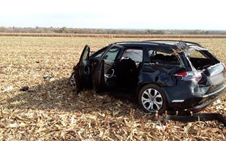 Közúti balesethez riasztották a tamási tűzoltókat
