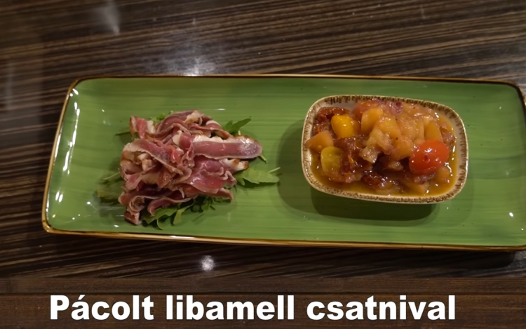 Főzzünk Robival! Pácolt libamell csatnival - VIDEÓ