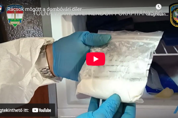 Rácsok mögött a dombóvári drogdíler