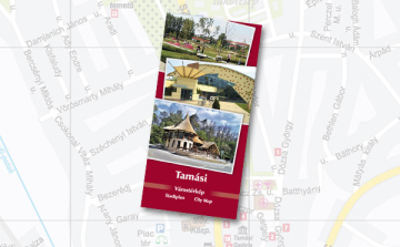 Megjelent nyomtatásban Tamási legújabb várostérképe