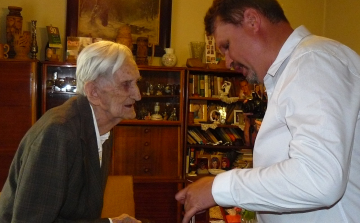 Gránit oklevelet adtak át Rudas Györgynek