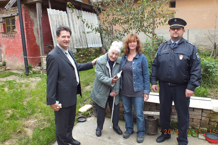 Teljesült a vágya Szilvia néninek