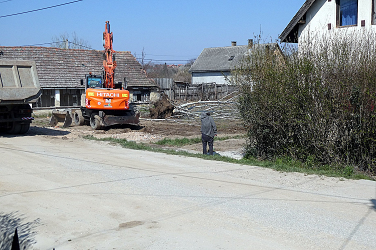Zajlanak a munkálatok a Budai városrészben
