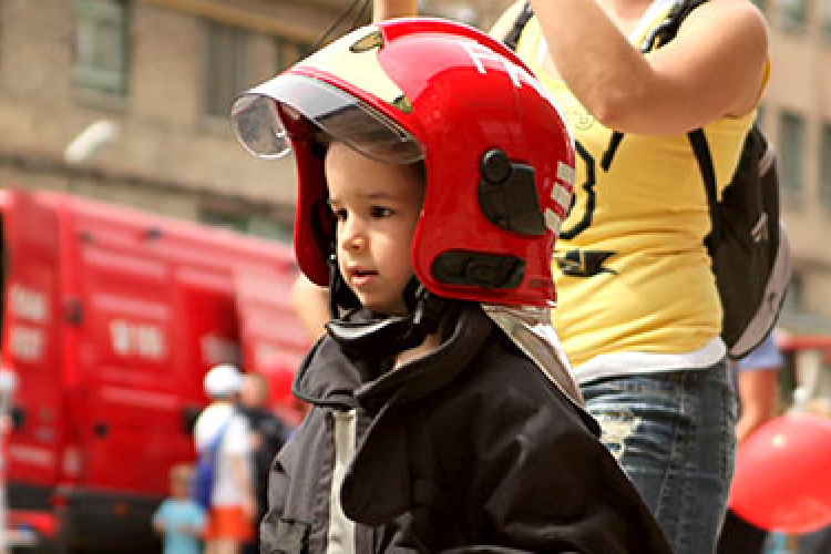 Egy napra minden gyerek tűzoltó lehet