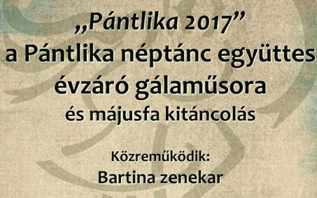 Gálaműsorral zárják az évet a Pántlikások