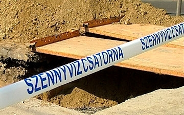 Bővül a csatornahálózat Tamásiban