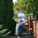 Készül az Aranyerdő óvoda kerítése