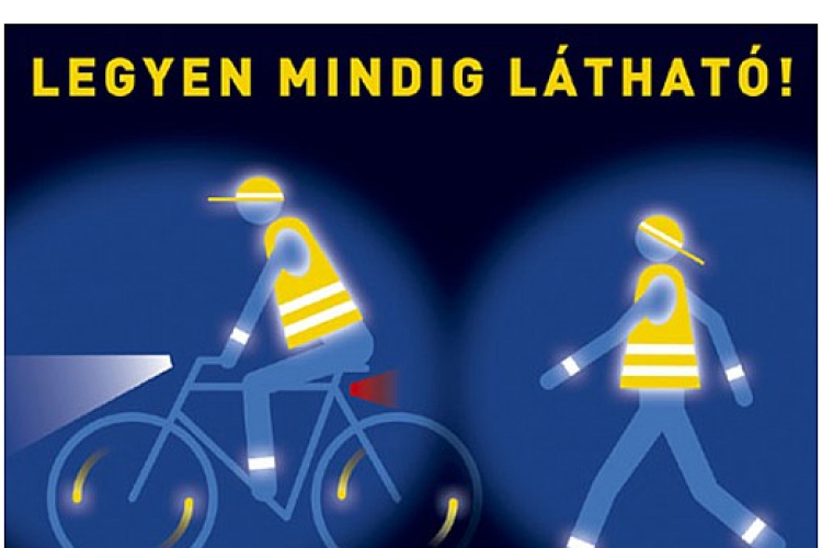 A láthatósági mellény életet menthet! 