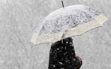 Narancssárga figyelmeztető előrejelzés a havazásra is