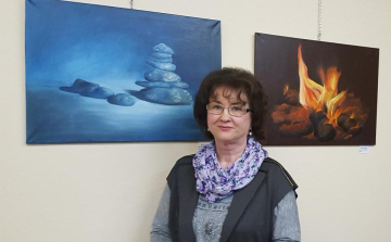 Takács Nagy Judit festményeiből nyílik kiállítás ma Tamásiban