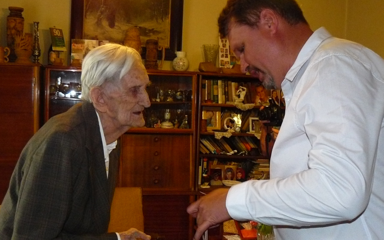 Gránit oklevelet adtak át Rudas Györgynek