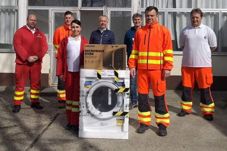 A Tamási Mentőállomásra is sok ajándék érkezik