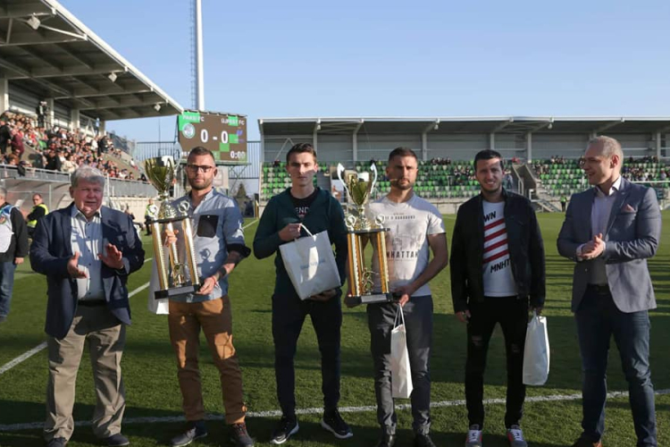 Díjazták az ősz legjobb labdarúgóit 