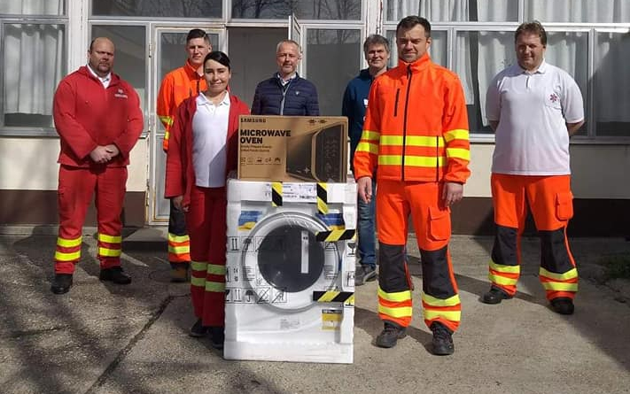 A Tamási Mentőállomásra is sok ajándék érkezik
