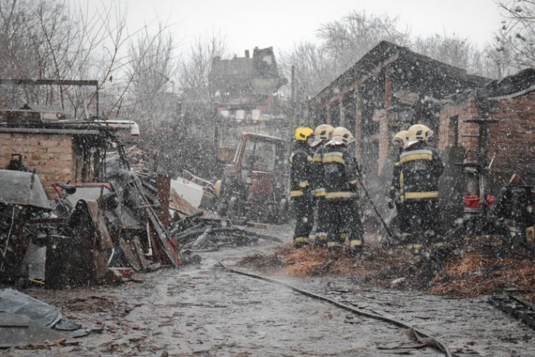 Kismalacok, anyadisznó is odaveszett a tűzben 