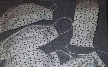 Helyben készítik a szájmaszkot 