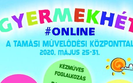 Online gyermekhetet szervezett a művelődési központ