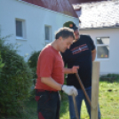 Készül az Aranyerdő óvoda kerítése