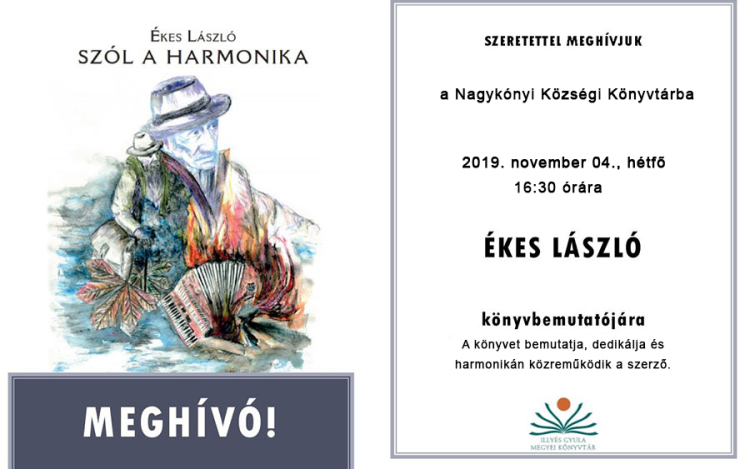 Könyvbemutató lesz a nagykónyi könyvtárban ma