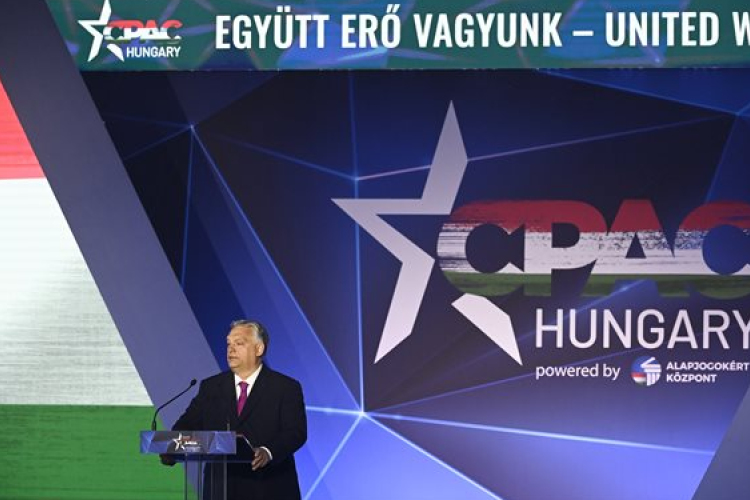 CPAC - Orbán Viktor: Magyarországon kísérletezik ki a jövő konzervatív politikáját