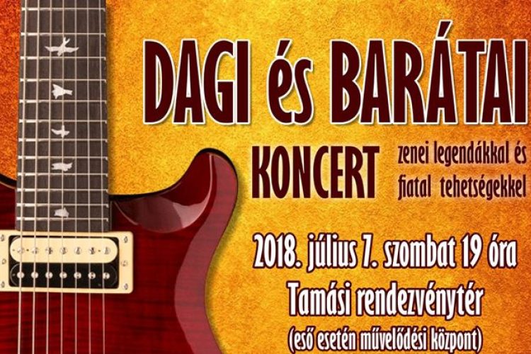 Dagi és barátai látogatnak Tamásiba