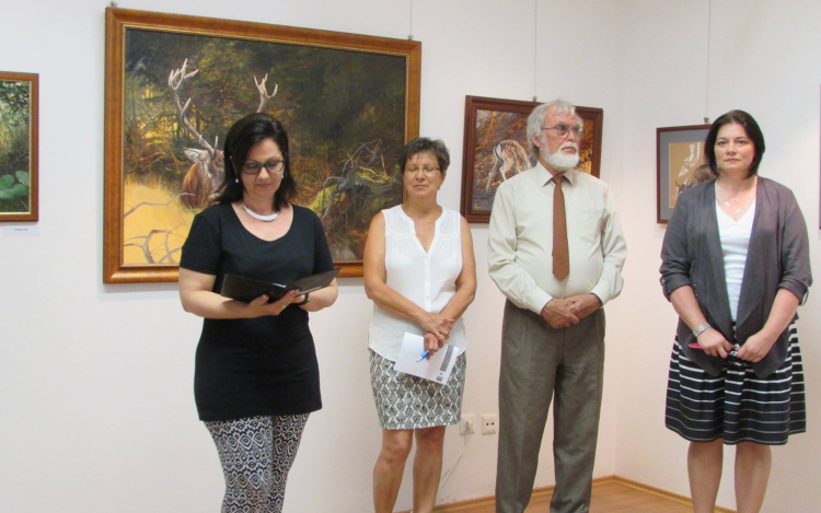 Megnyílt Boros Andrea természetfestő kiállítása