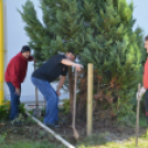 Készül az Aranyerdő óvoda kerítése